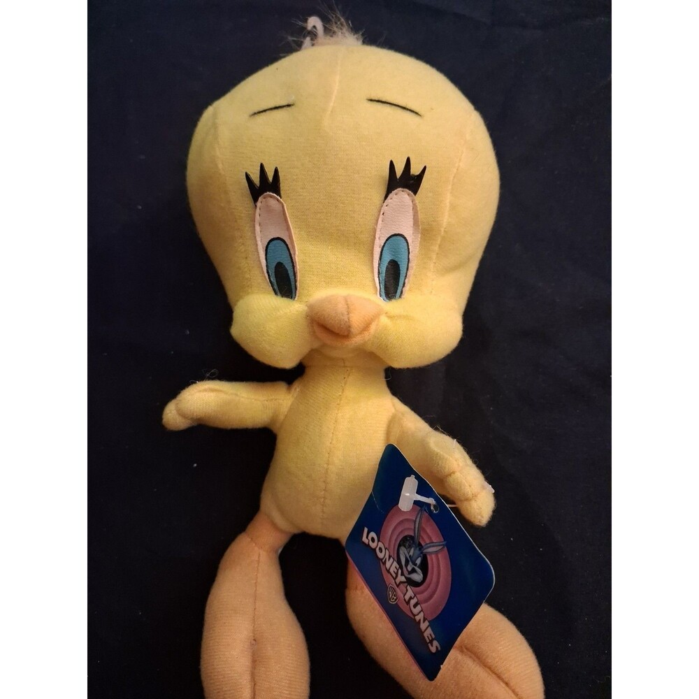 1997 Looney Tunes Plush Tweety Bird 11” Tall New With Tags Ace Company